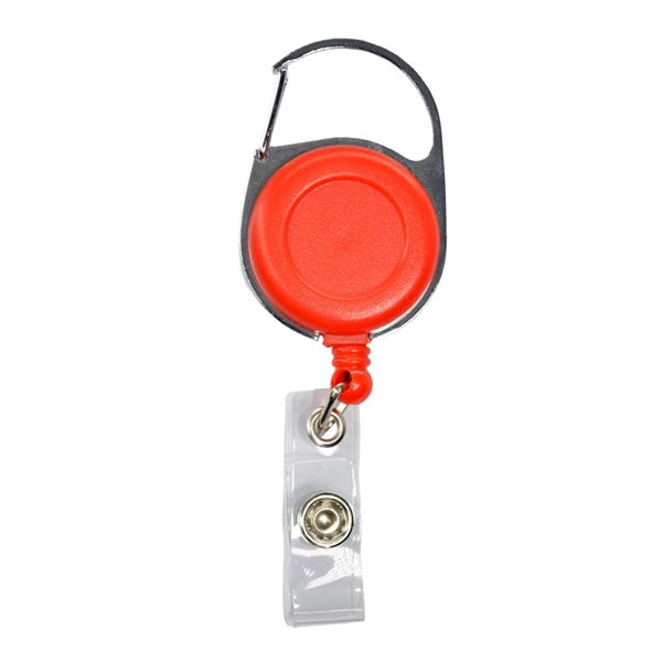 Retractable Round Badge Reel w/ Belt Clip - Retractable Round Badge Reel w/ Belt Clip - Image 12 of 15
