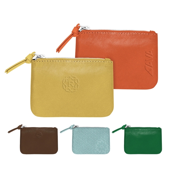 Custom Real Leather Coin Pouch