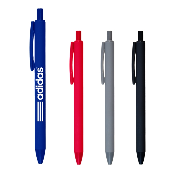 Soft Touch Retractable Ballpoint Pen