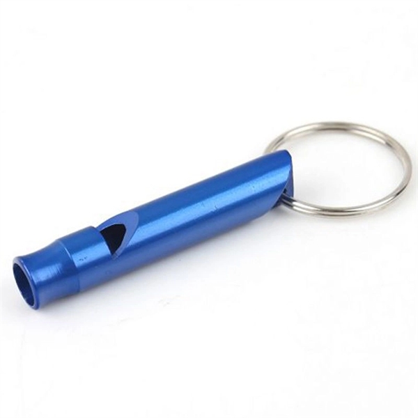 Aluminium Whistle With Key Ring - Aluminium Whistle With Key Ring - Image 2 of 5