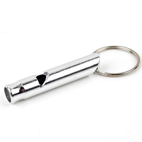 Aluminium Whistle With Key Ring - Aluminium Whistle With Key Ring - Image 4 of 5