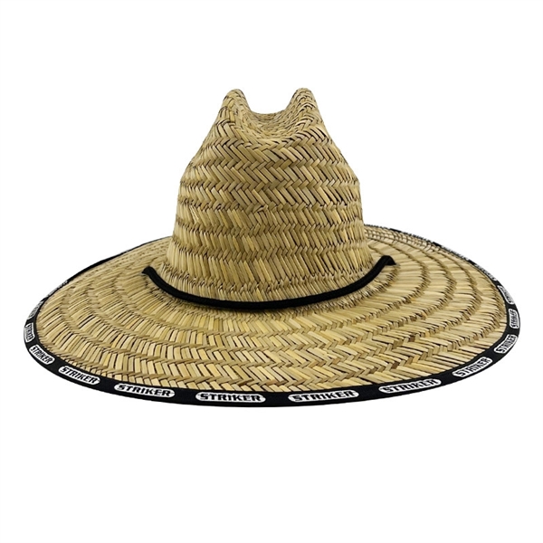 Classic Straw Lifeguard Hat - Classic Straw Lifeguard Hat - Image 1 of 1