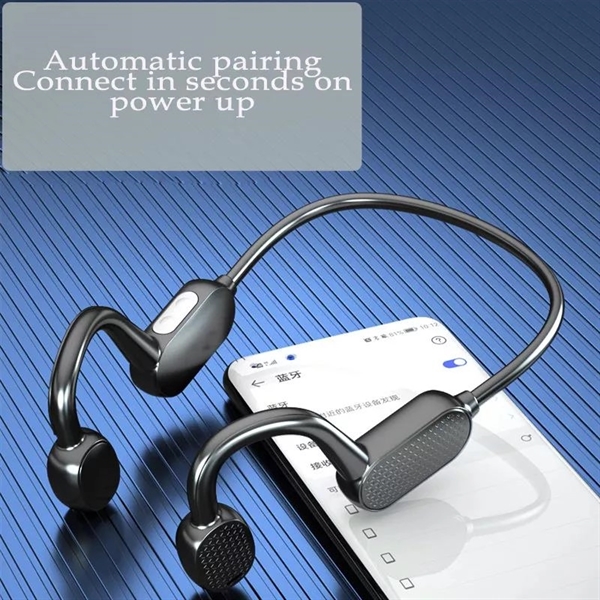 Led Display Bone Conduction Headphones - Led Display Bone Conduction Headphones - Image 3 of 4