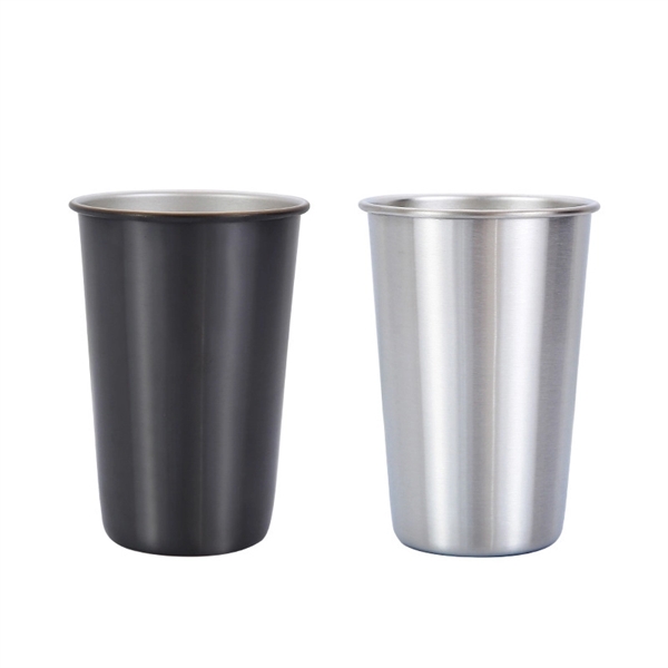 Stainless Steel Pint Cup - Stainless Steel Pint Cup - Image 1 of 2