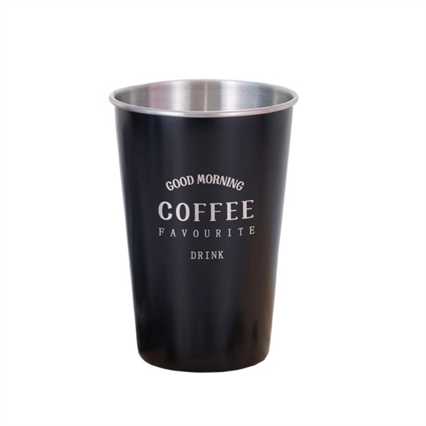 Stainless Steel Pint Cup - Stainless Steel Pint Cup - Image 2 of 2