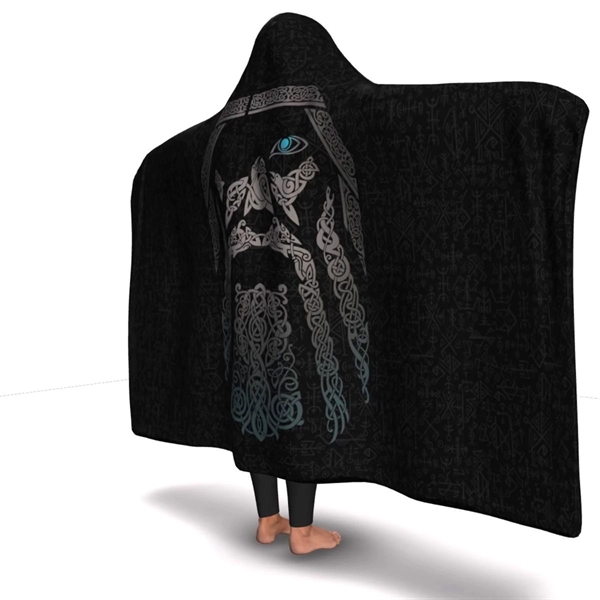 60x80 Oversize Sublimation Sherpa Hooded Blankets - 60x80 Oversize Sublimation Sherpa Hooded Blankets - Image 1 of 2