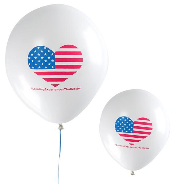 12" Latex Balloon (2 Color) - 12" Latex Balloon (2 Color) - Image 0 of 6