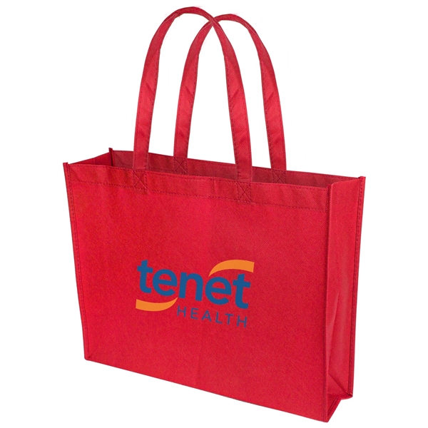 16x12" Eco-Friendly 80GSM Non-Woven Tote - 16x12" Eco-Friendly 80GSM Non-Woven Tote - Image 2 of 14