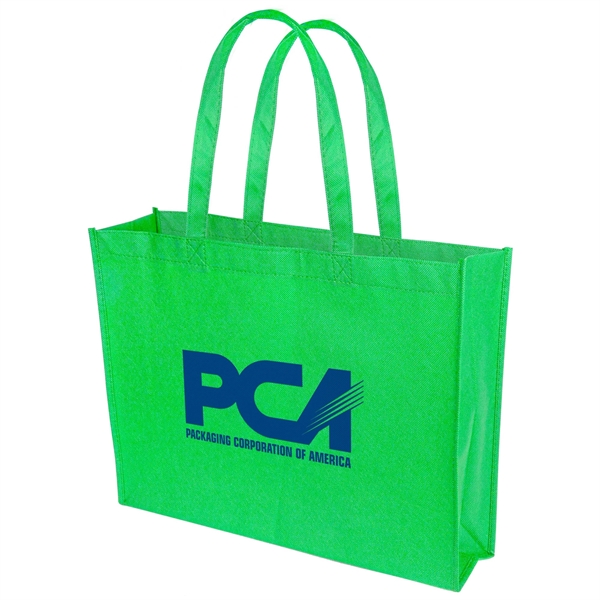 16x12" Eco-Friendly 80GSM Non-Woven Tote - 16x12" Eco-Friendly 80GSM Non-Woven Tote - Image 3 of 14