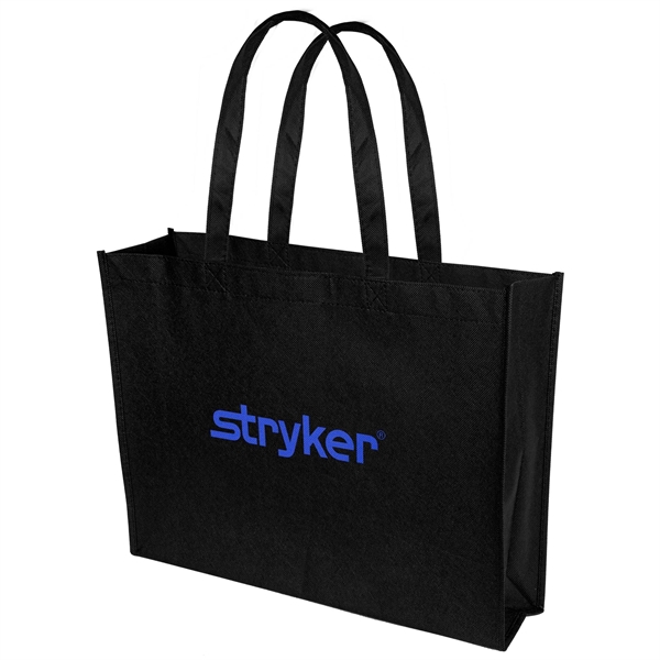 16x12" Eco-Friendly 80GSM Non-Woven Tote - 16x12" Eco-Friendly 80GSM Non-Woven Tote - Image 5 of 14