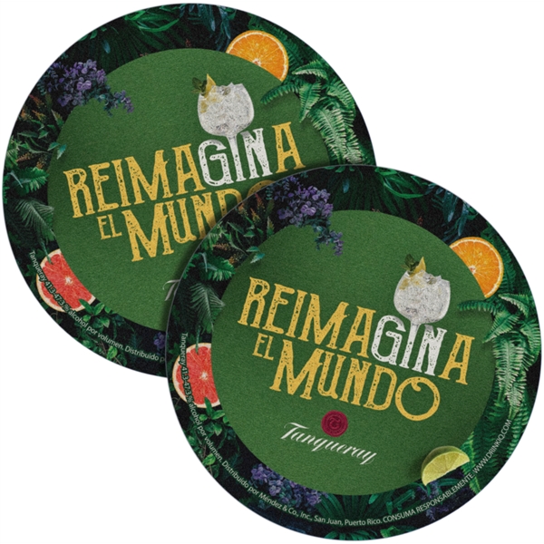 80 pt. 4" Round Coasters - 80 pt. 4" Round Coasters - Image 3 of 5