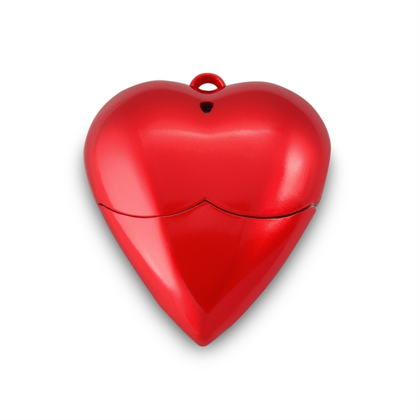 Red Heart Style USB Flash Drive - Red Heart Style USB Flash Drive - Image 3 of 5