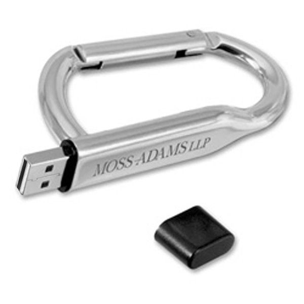 Brookfield Carabiner Clip USB - Brookfield Carabiner Clip USB - Image 1 of 1