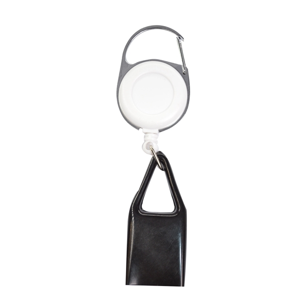 Pen Holder Round Carabiner Badge Reel w/ Belt clip - Pen Holder Round Carabiner Badge Reel w/ Belt clip - Image 5 of 5