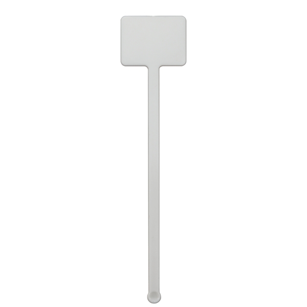 5.75" Rectangle Plastic Drink Stirrer - Colored - 5.75" Rectangle Plastic Drink Stirrer - Colored - Image 1 of 3