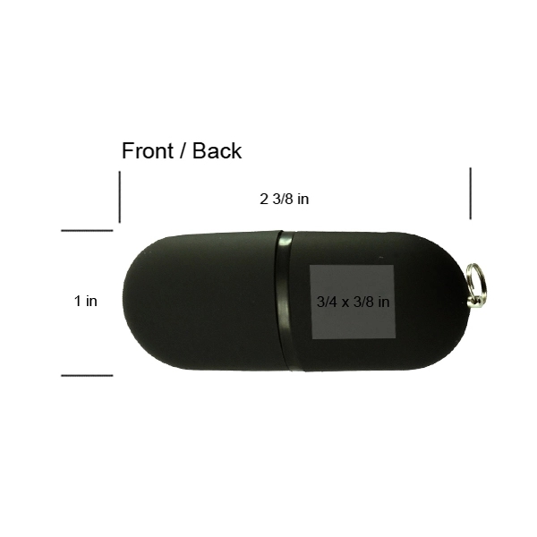 Morris Pill USB - Black - Morris Pill USB - Black - Image 2 of 2
