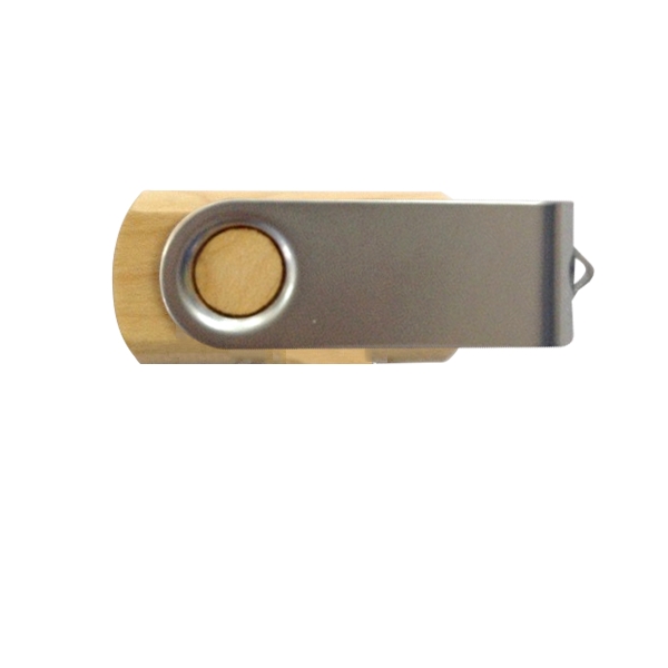 Batavia Maple Eco-Friendly Swivel USB - Batavia Maple Eco-Friendly Swivel USB - Image 0 of 2