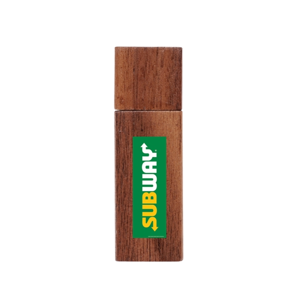 Elburn Walnut USB Flash Drive - Elburn Walnut USB Flash Drive - Image 1 of 5