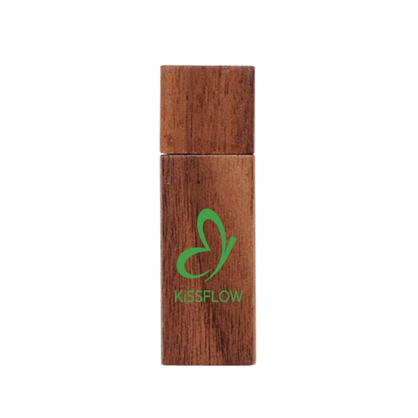 Elburn Walnut USB Flash Drive - Elburn Walnut USB Flash Drive - Image 4 of 5
