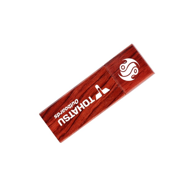 Elburn Mahogany USB Flash Drive - Elburn Mahogany USB Flash Drive - Image 1 of 5