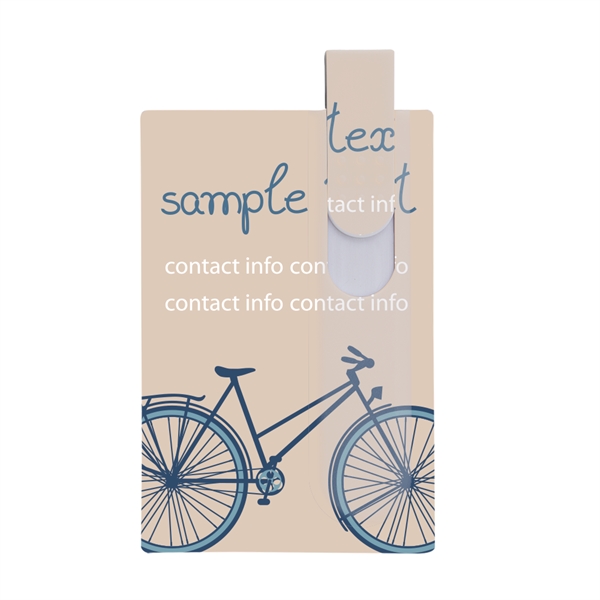 Naperville White/Off White Credit Card USB Flash Drive - Naperville White/Off White Credit Card USB Flash Drive - Image 0 of 7