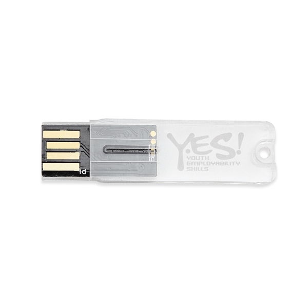 Big Rock Transparent USB Flash Drive - Big Rock Transparent USB Flash Drive - Image 0 of 6