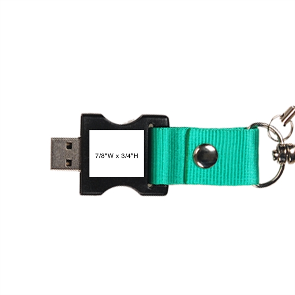 Berkeley Custom Printed Lanyard & USB - Simports - Berkeley Custom Printed Lanyard & USB - Simports - Image 7 of 7