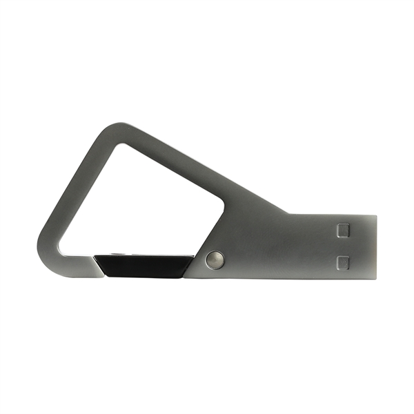 Seneca Metal Carabiner USB Drive with Color Clip - Seneca Metal Carabiner USB Drive with Color Clip - Image 1 of 5