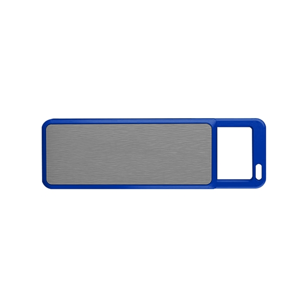 Toluca Spring Metal Face USB Flash Drive - Toluca Spring Metal Face USB Flash Drive - Image 3 of 6