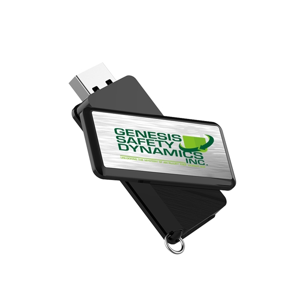 Wenona Pivot 360 Degrees Rotating Logo USB - Wenona Pivot 360 Degrees Rotating Logo USB - Image 0 of 8