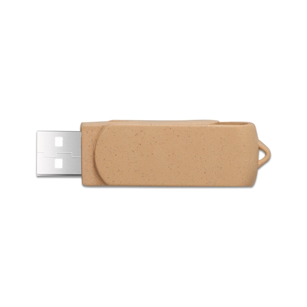 Upton Eco-Friendly Swivel USB - Upton Eco-Friendly Swivel USB - Image 2 of 6