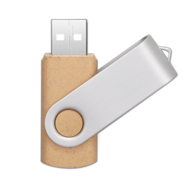 Batavia Eco-Friendly Swivel USB - Batavia Eco-Friendly Swivel USB - Image 3 of 6