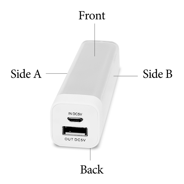 Arcadia Translucent Power Bank 2200 - Arcadia Translucent Power Bank 2200 - Image 5 of 6