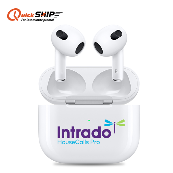 Apple AirPods 3rd Gen with Lightning Charging Case - Apple AirPods 3rd Gen with Lightning Charging Case - Image 0 of 10