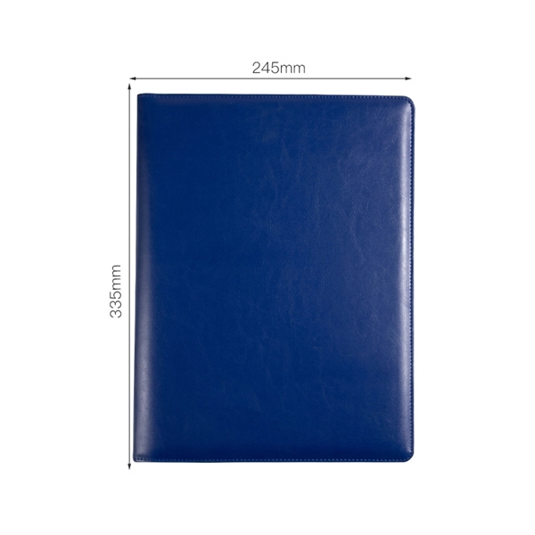 Pu Leather Portfolio Folder - Pu Leather Portfolio Folder - Image 1 of 10