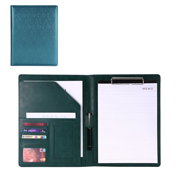 Pu Leather Portfolio Folder - Pu Leather Portfolio Folder - Image 7 of 10
