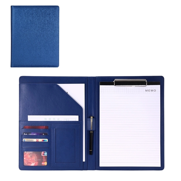 Pu Leather Portfolio Folder - Pu Leather Portfolio Folder - Image 9 of 10