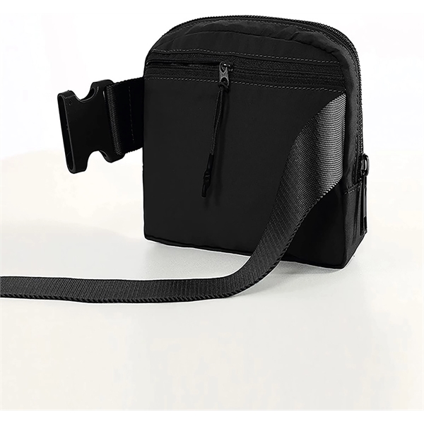 Unisex Mini Belt Bag With Adjustable Strap Small Waist Pouch - Unisex Mini Belt Bag With Adjustable Strap Small Waist Pouch - Image 1 of 3