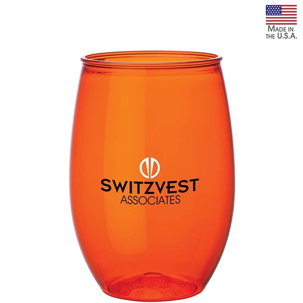 Bristol 16oz PET Wine Tumbler - Bristol 16oz PET Wine Tumbler - Image 4 of 5