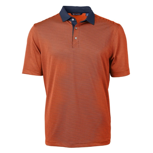 Cutter & Buck Virtue Eco Pique Micro Stripe Recycled Mens... - Cutter & Buck Virtue Eco Pique Micro Stripe Recycled Mens... - Image 2 of 21
