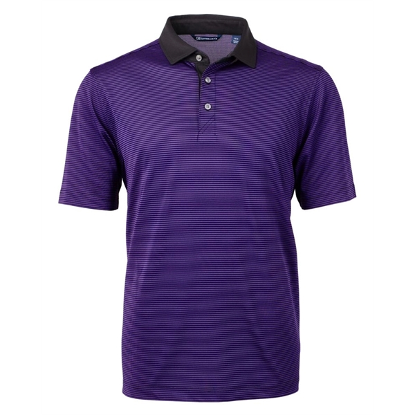 Cutter & Buck Virtue Eco Pique Micro Stripe Recycled Mens... - Cutter & Buck Virtue Eco Pique Micro Stripe Recycled Mens... - Image 3 of 21