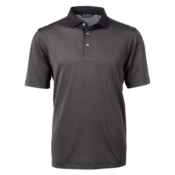 Cutter & Buck Virtue Eco Pique Micro Stripe Recycled Mens... - Cutter & Buck Virtue Eco Pique Micro Stripe Recycled Mens... - Image 6 of 21