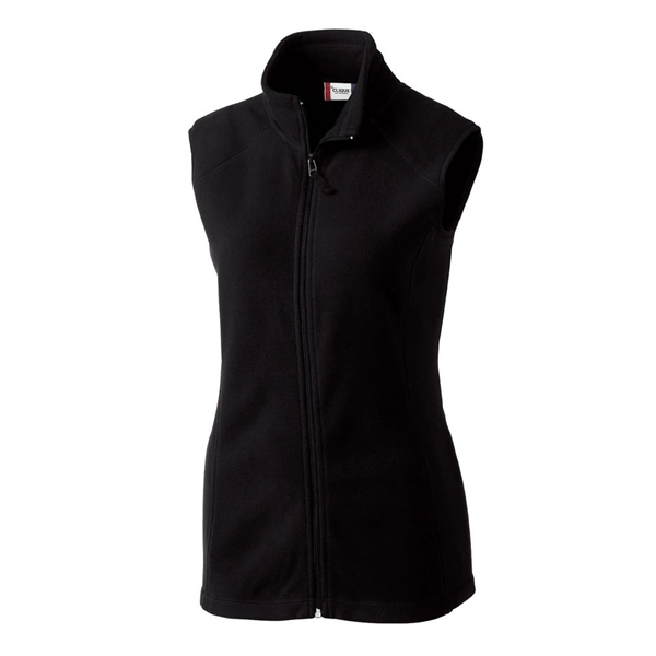 Custom Clique Summit Performance Fleece Full Zip Womens Vest