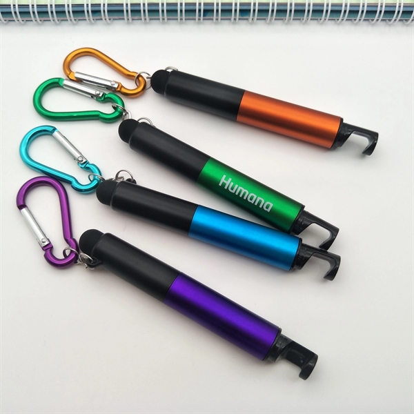 4-In-1 Light Up Stylus Pen - 4-In-1 Light Up Stylus Pen - Image 9 of 10