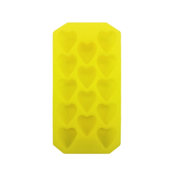 Heart Shaped Silicone Ice Tray - Heart Shaped Silicone Ice Tray - Image 3 of 4