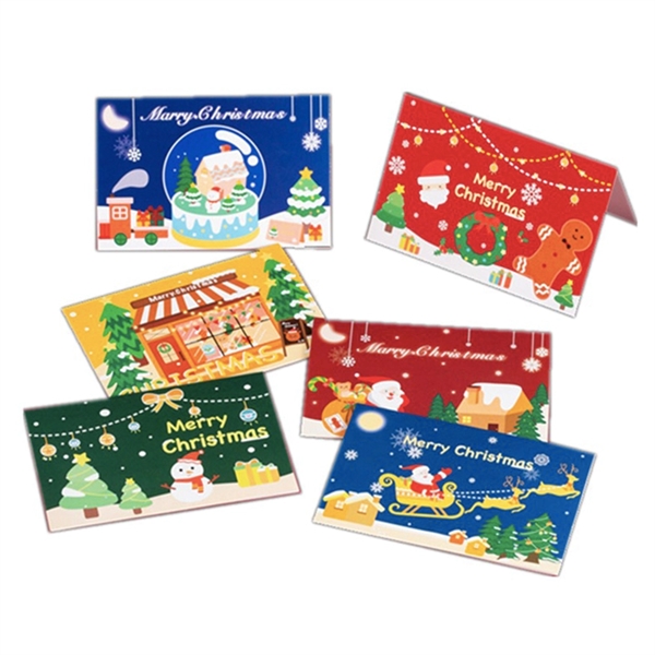 Folded Christmas Greeting Card - Folded Christmas Greeting Card - Image 0 of 1