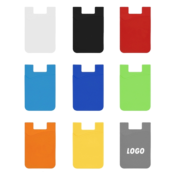 Silicone Phone Wallet - Silicone Phone Wallet - Image 0 of 3