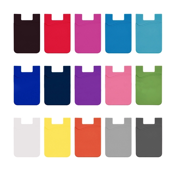 Silicone Phone Wallet - Silicone Phone Wallet - Image 1 of 3