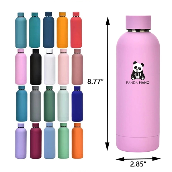 17OZ Insulated Stainless Steel Water Bottle - 17OZ Insulated Stainless Steel Water Bottle - Image 0 of 2