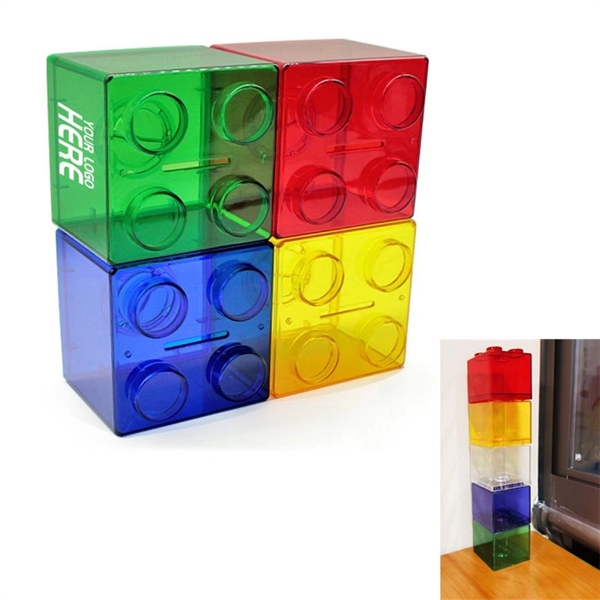 Block Bank Save Spend Share Piggy - Block Bank Save Spend Share Piggy - Image 1 of 1